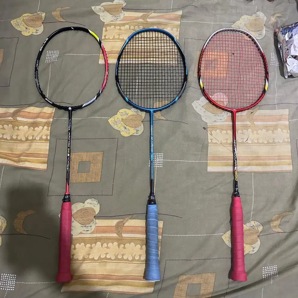 Raket badminton bulutangkis pemakaian pribadi masih seperti baru