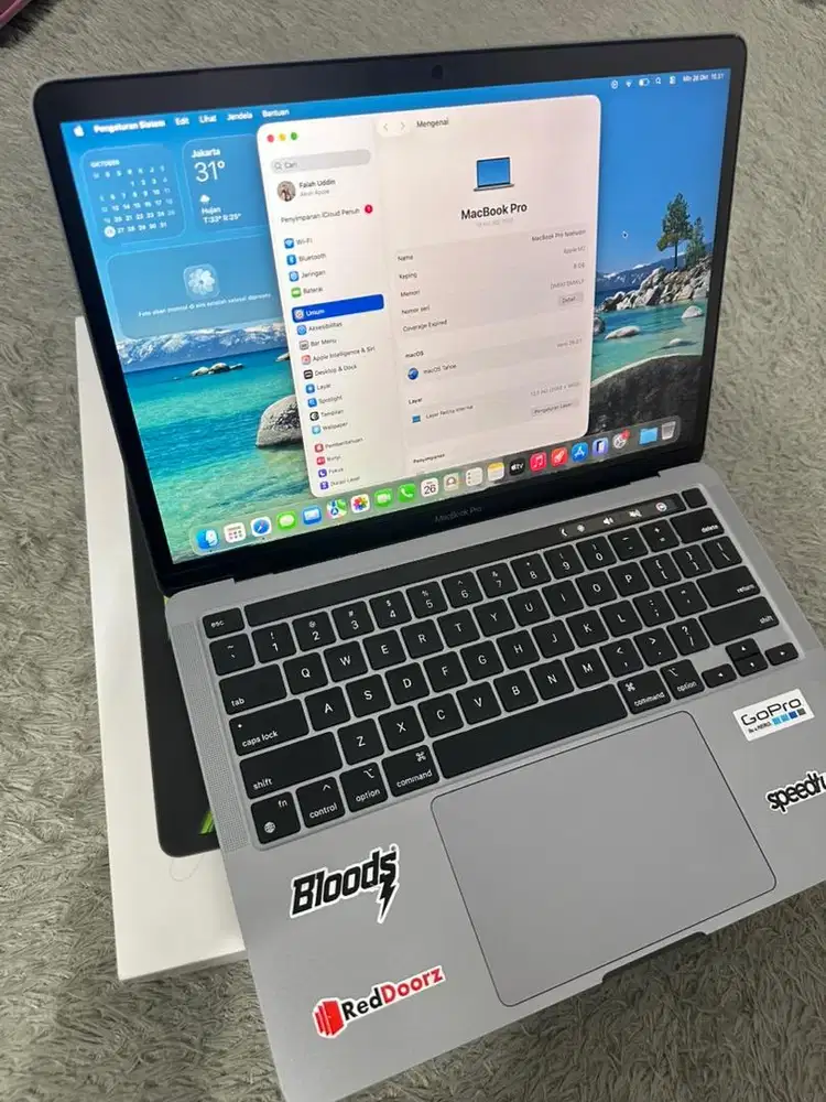 MacBook Pro M2 13 Inch 8/512gb IBOX Mulus Fullset Ori