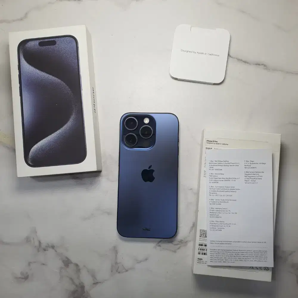iPhone 15 Pro 256 Blue Titanium, Ibox