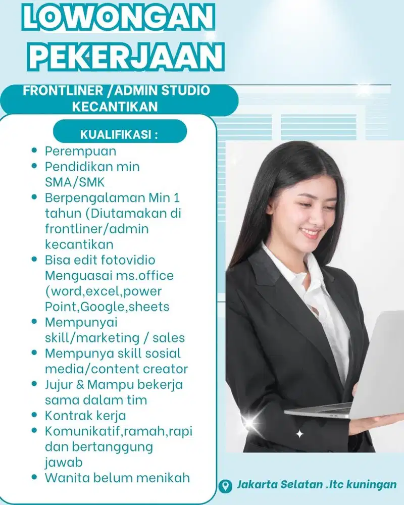 admin/frontliner studio beauty