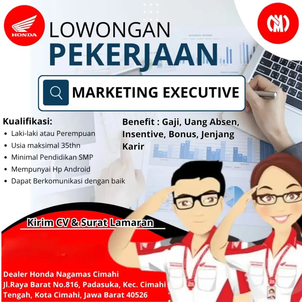Dibutuhkan marketing Honda siap tempur