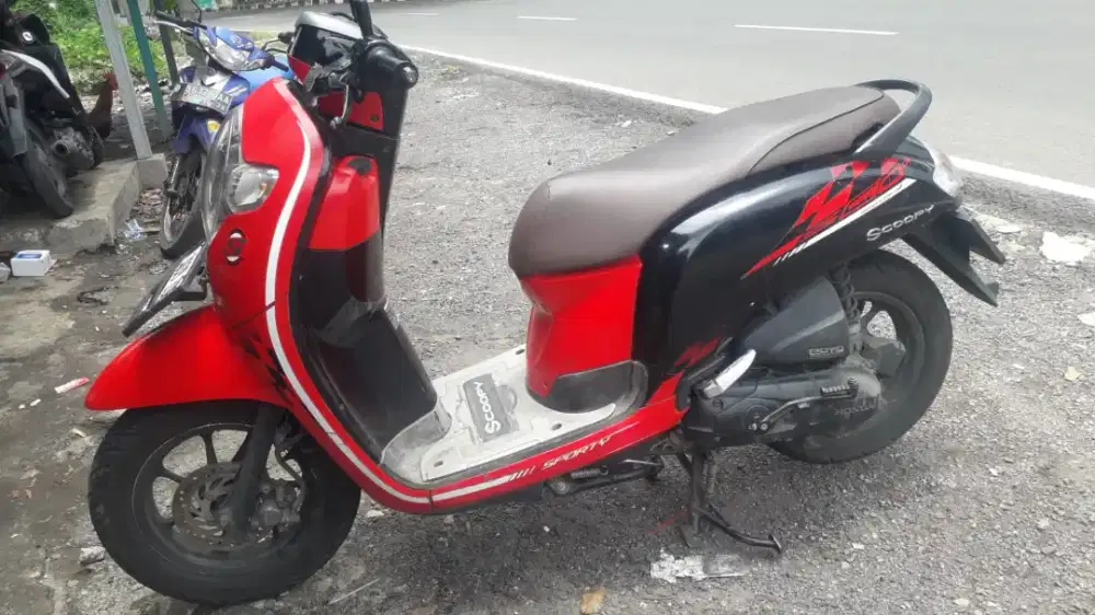 Scoopy 2019 samsat soreang surat kumplit pajak kaleng isi siap pakaii