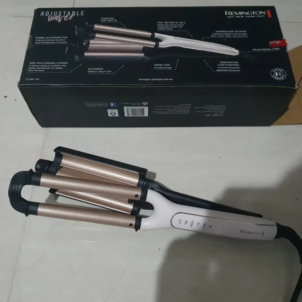 Preloved Catokan Remington Adjustable Waver (4 Waves in 1) - CI19A1-AP