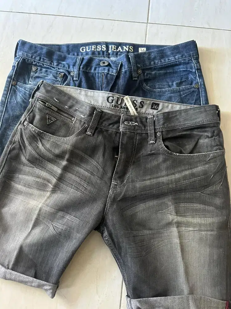 Celana jean bermerk bekas