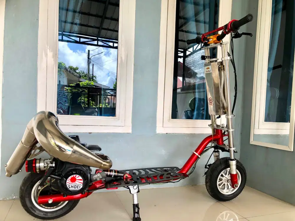 Dijual skuter atau Goped 2Tak 63CC Menggunakan bahan bakar
