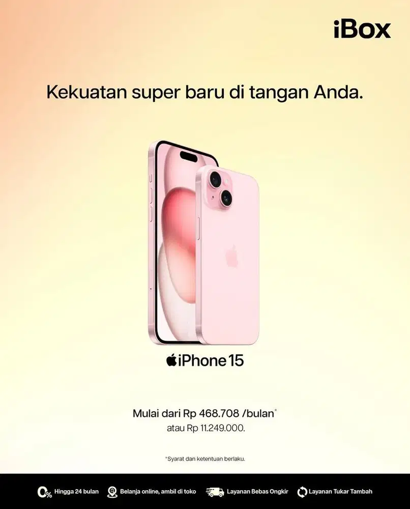 IPHONE 15 128GB PINK
