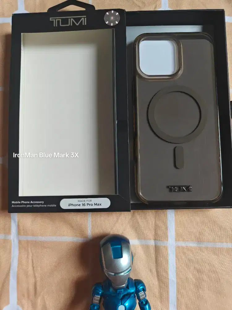 Tumi Case Casing iPhone 16 Pro Max Promax Magnetic Support MagSafe