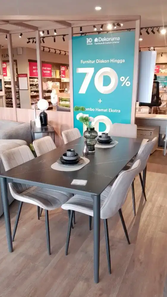 BLACK CERAMIC DINING TABLE,180CM×90CM×75CM