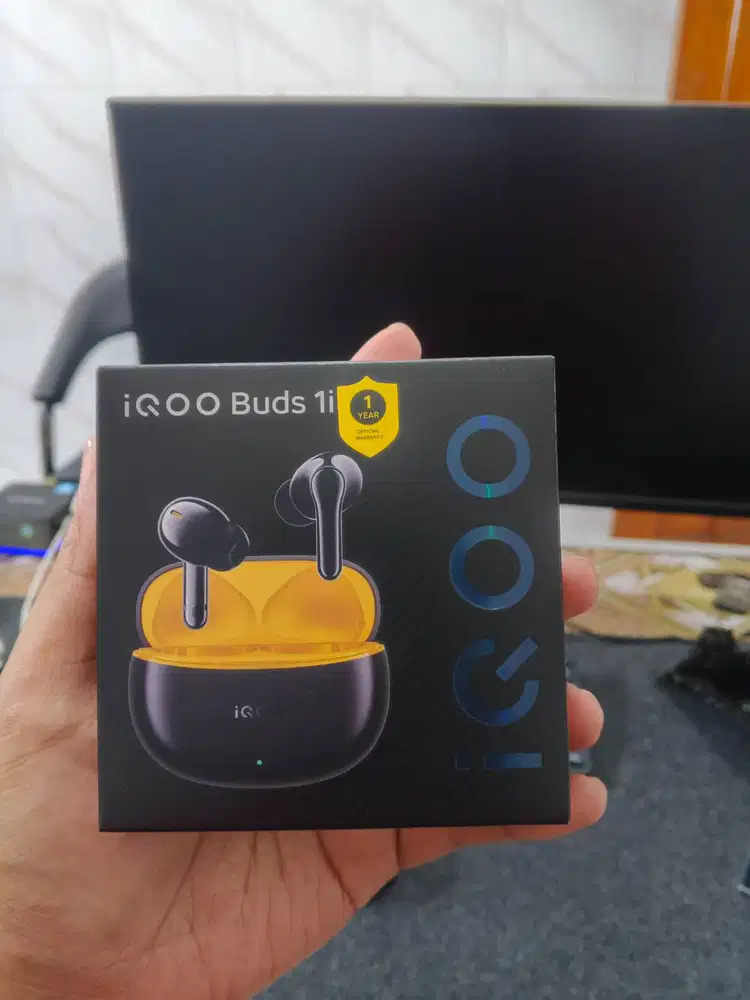 TWS iQOO Buds 1i Star Light Baru Segel – Garansi Resmi 1 Tahun