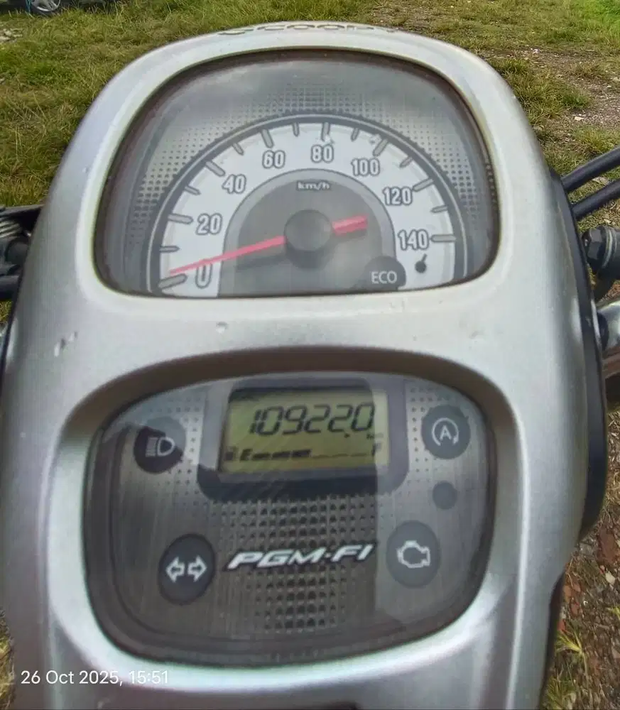 Low km 10.900, jarang dipake