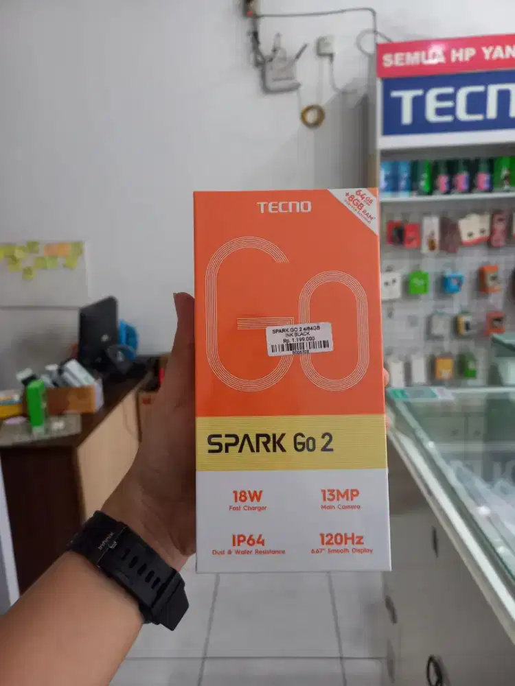 Tecno Spark Go 2 8gb / 128gb Bergaransi Resmi