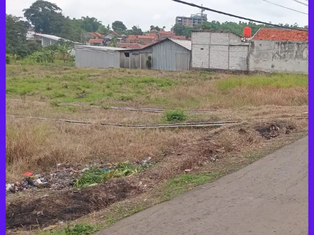 Tanah Bandung Dekat RS UNISBA 50 Meter Dari JL Raya Cicalengka