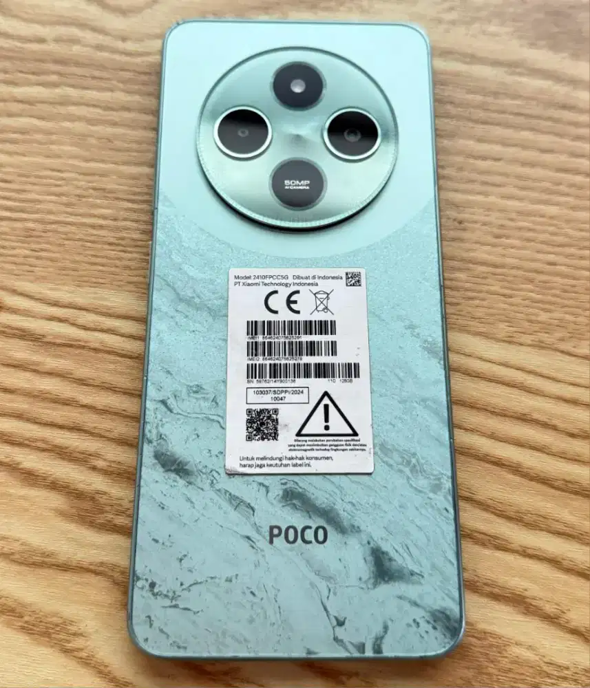 HP Poco C75 Baterai 6000 mAh 6/128 GB Full set