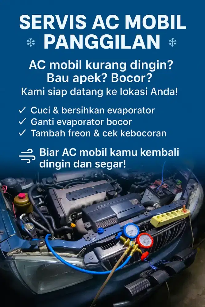 JASA SERVIS AC MOBIL PANGGILAN