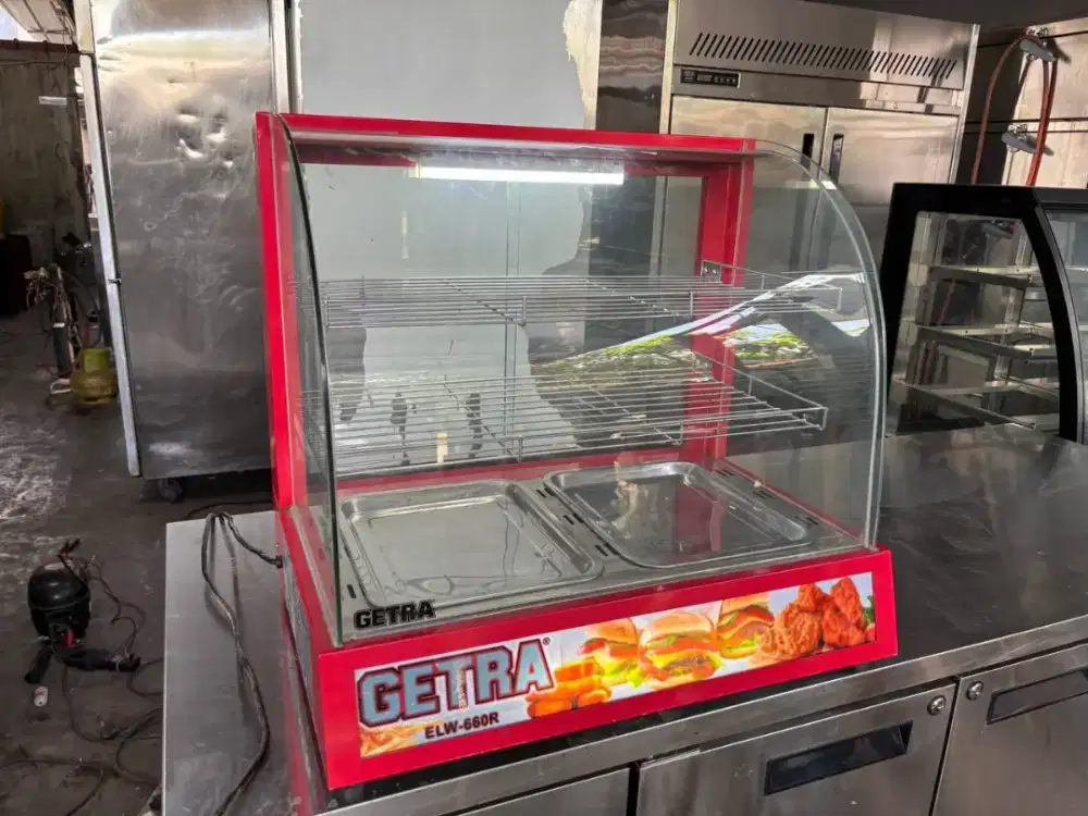 Getra food display warmer