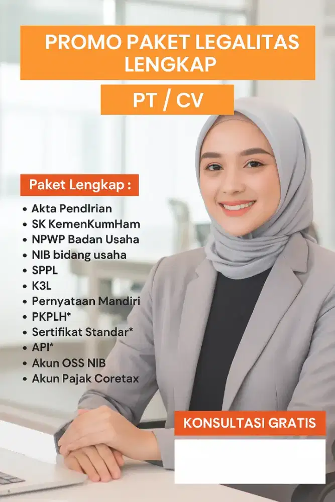 Perlengkapan Usaha Kantor PT