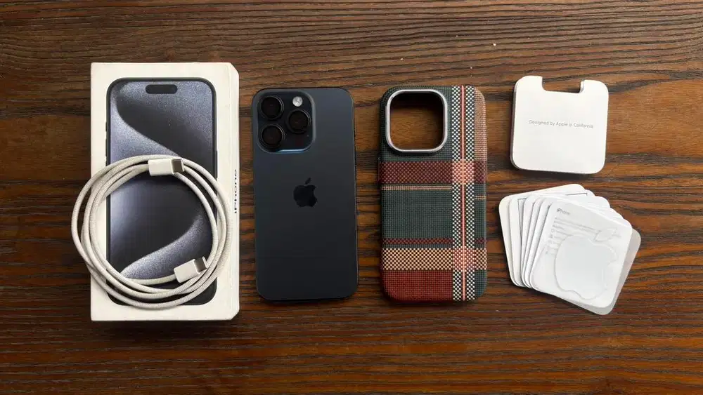 IPhone 15 Pro 128gb Ex Inter Singapore Imei Terdaftar Resmi Bea Cukai