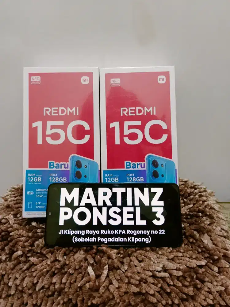REDMI 15C 6/128 NEW