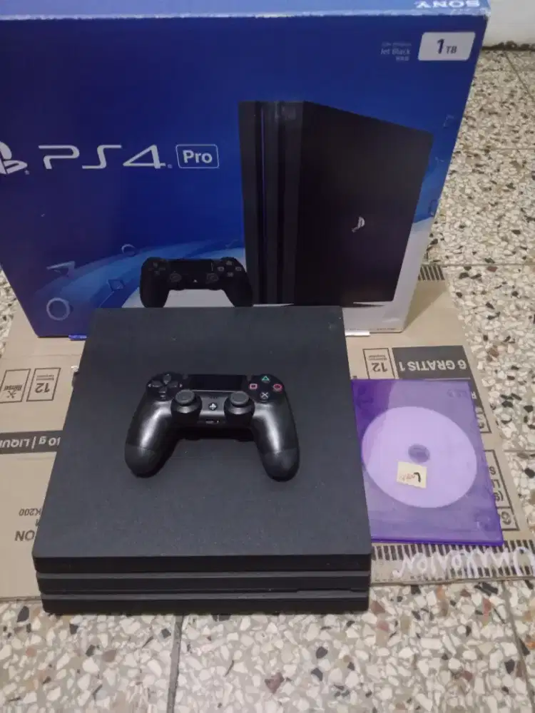 PS4 Pro Seri 72 1TB Segel Fullgame Slim 9 Fat 500GB Murah Bekas Seken