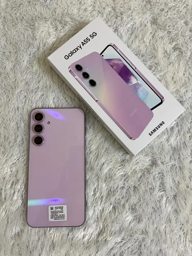 Samsung a55 5g 12/256gb ex sein fullset original
