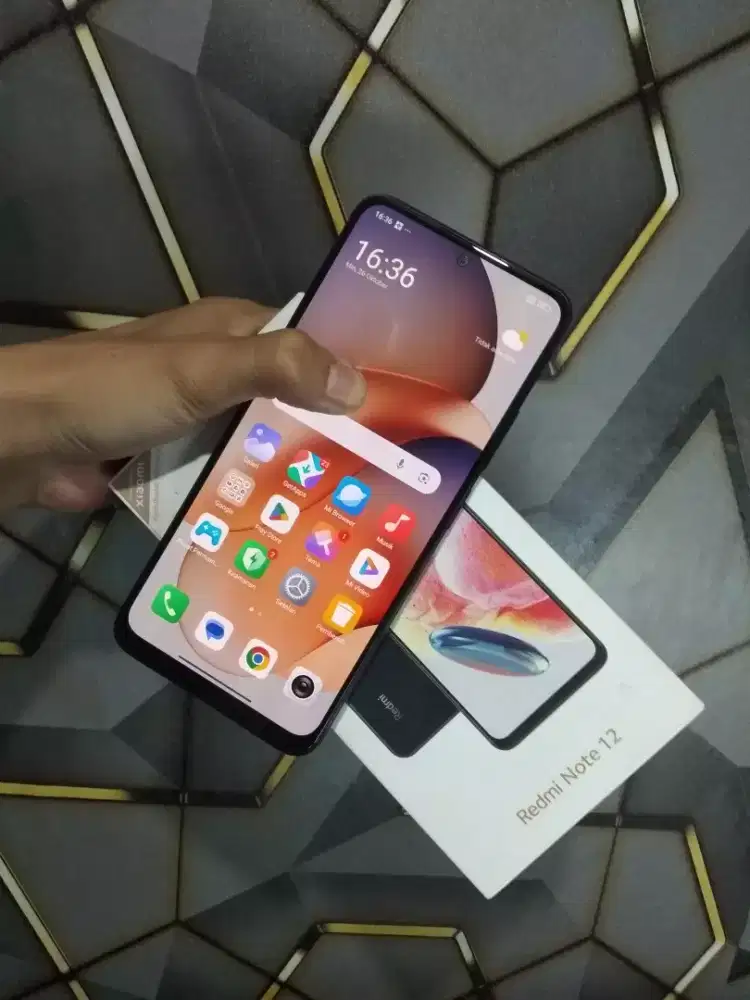 Xiaomi Redmi Note 12 8/128GB lengkap