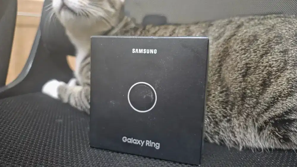 BNIB SEGEL - Samsung Galaxy Ring ORI SEIN - Titanium Silver - Size 6