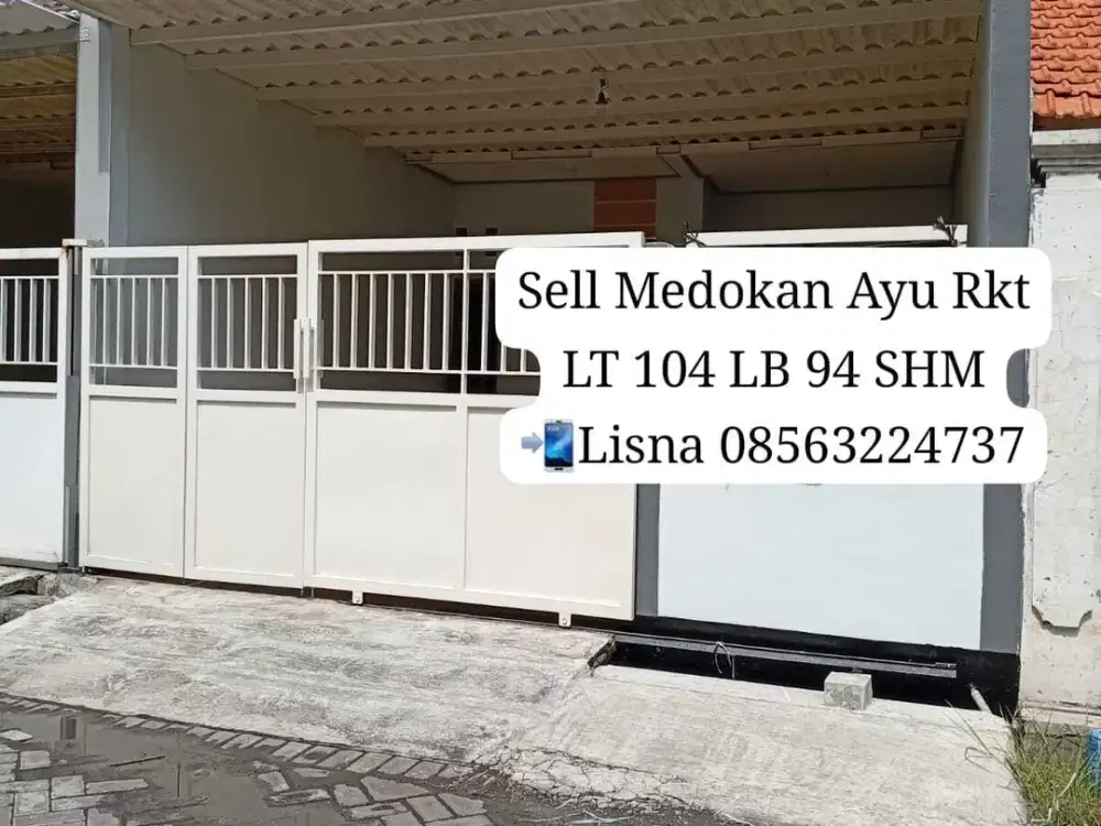 Rumah Baru di Medokan Ayu
