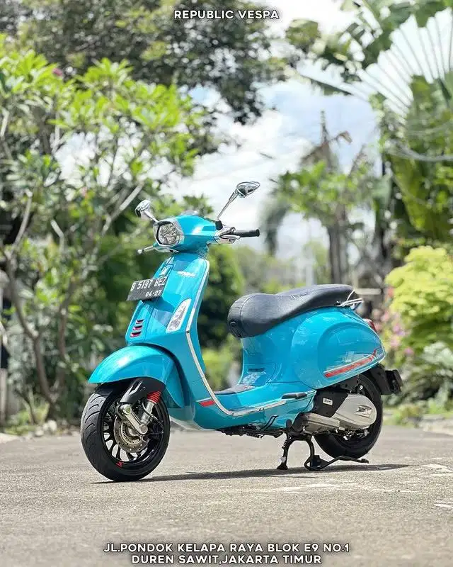 DIJUAL VESPA SPRINT S 150 IGET ABS LED TH 2022 PERFECT CONDITION
