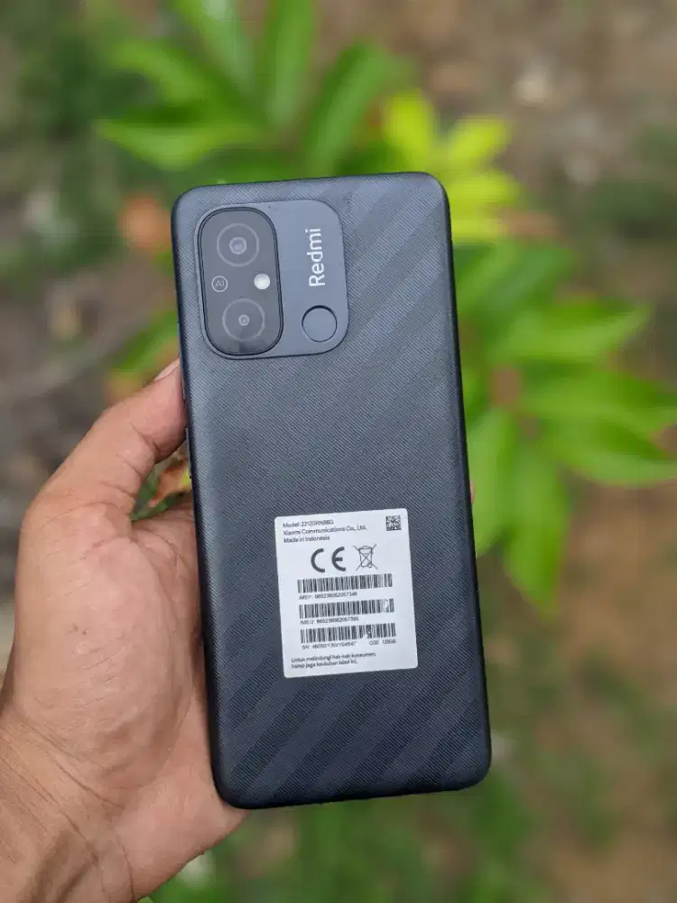 Redmi 12c Ram 4 Memori penyimpanan 128GB Lengkap