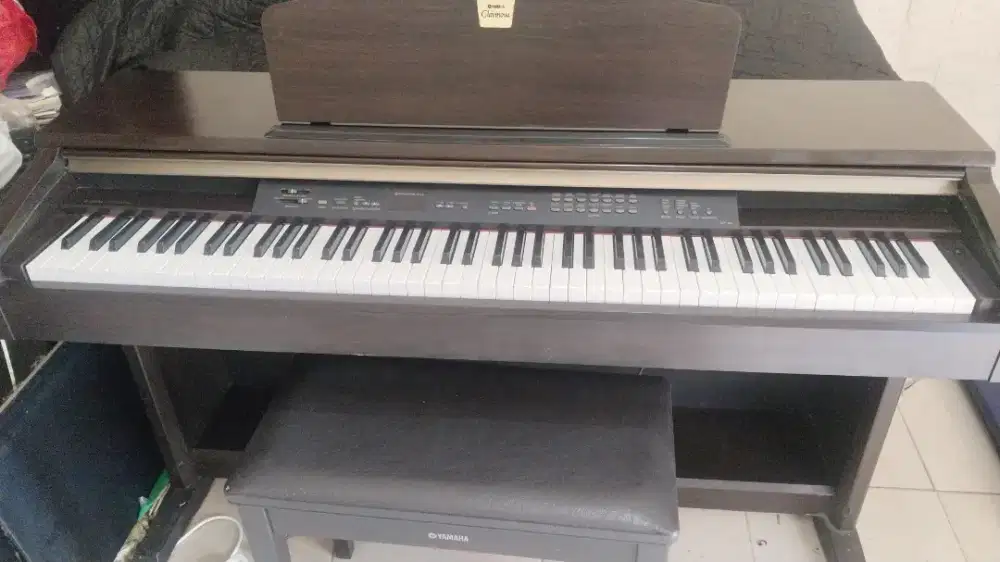 Dijual digital piano yamaha clavinova clp 120 warna rosewood