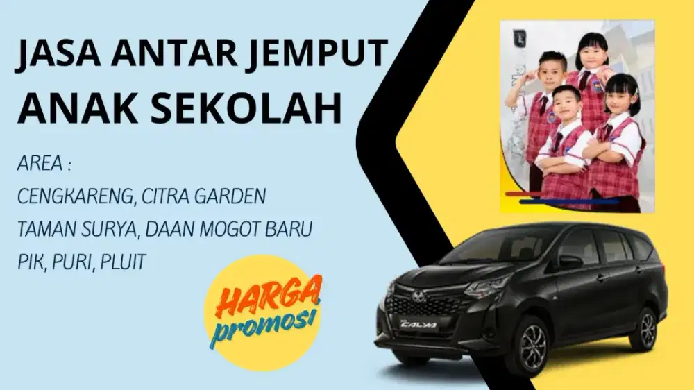 Jasa antar jemput anak sekolah
