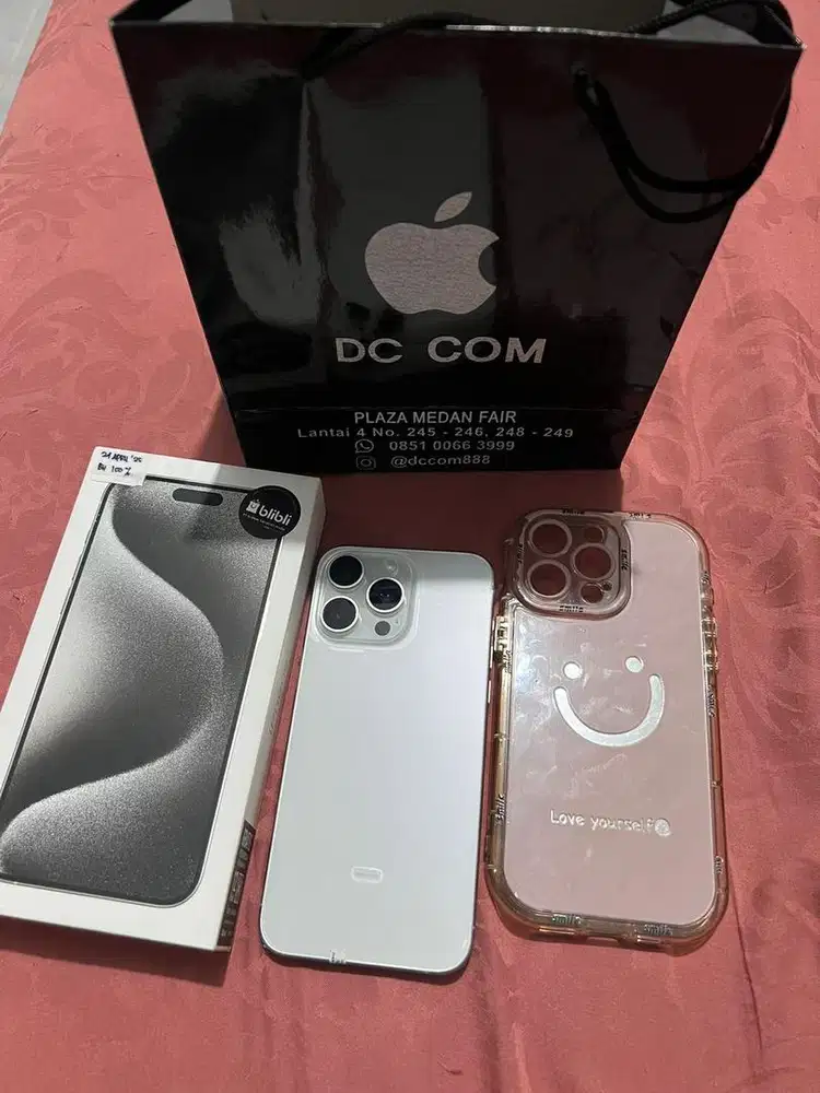 Jual cepat Iphone 15 Promax 256 Gb