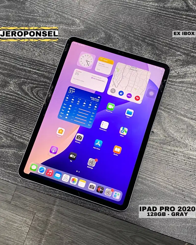 IPAD PRO 2020 128GB WIFI EX IBOX BH 87% MURAH ADA MINUS