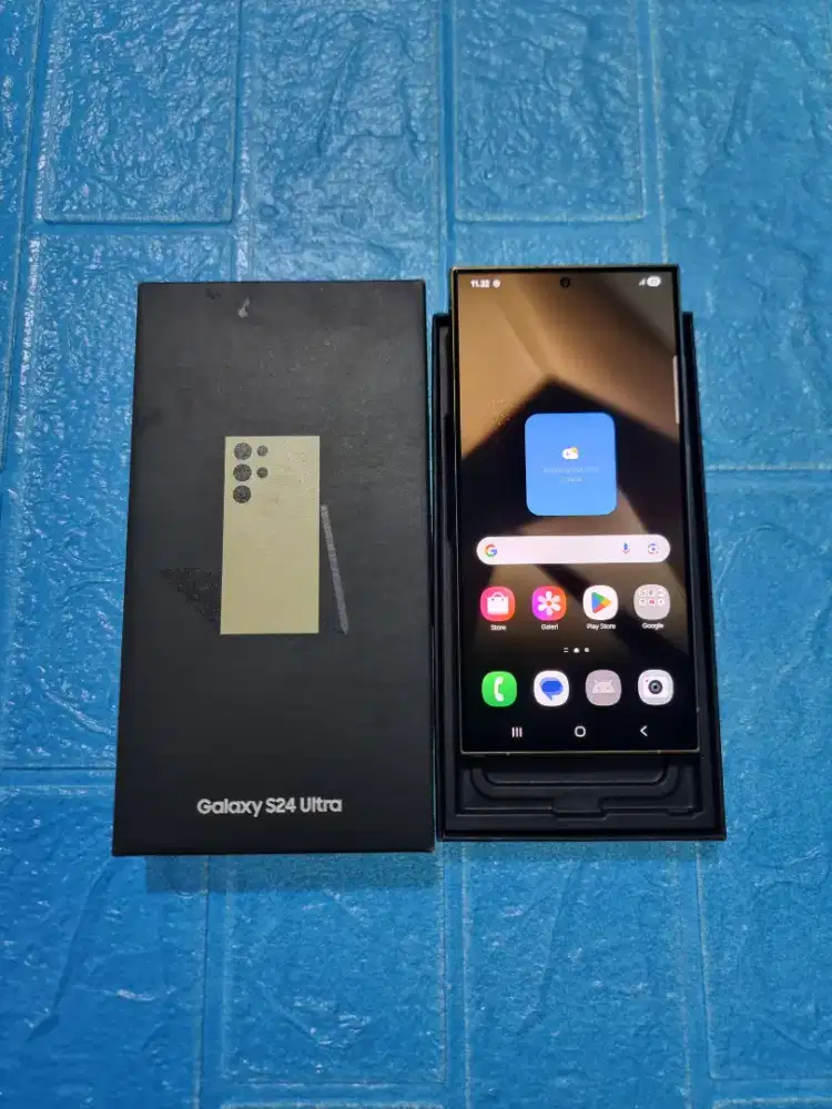 Samsung S24 Ultra 5G YELLOW 12/256gb SEIN Lengkap Mulus Normal
