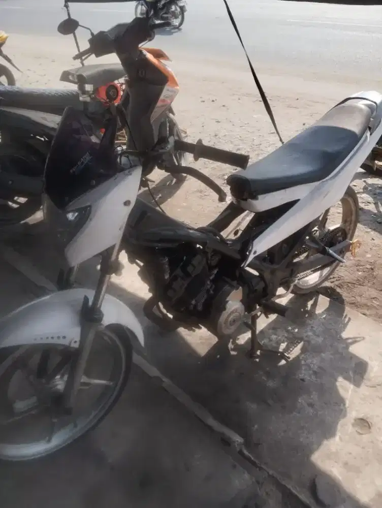 Satria F 150 tahun 2005 mantul