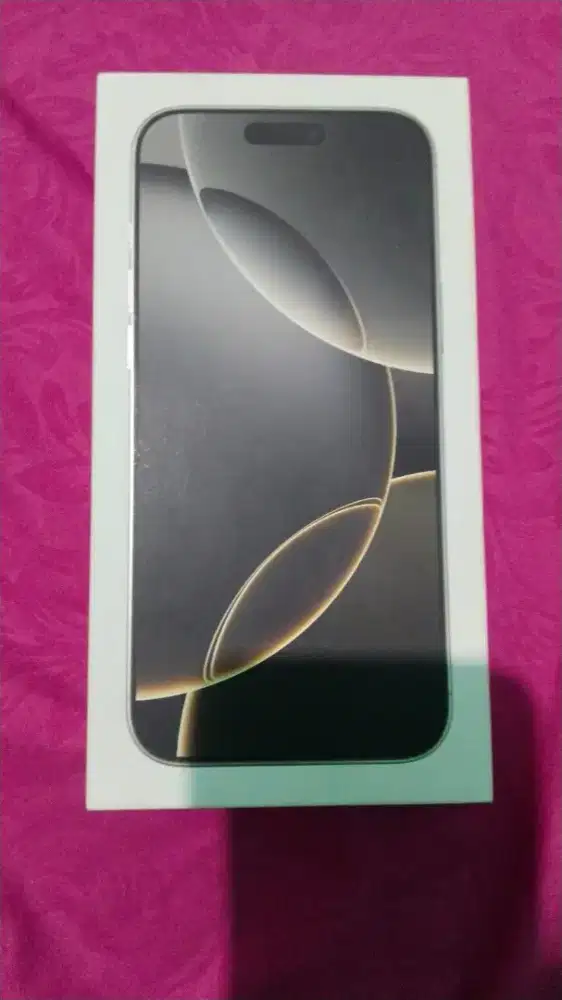 Iphone 16 Pro Max 256 Natural, Mulus BH 100 Garansi Resmi