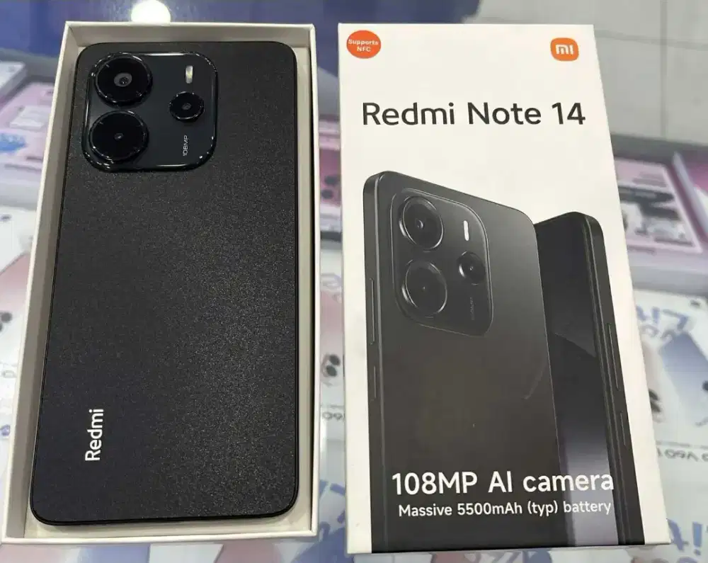 Xiaomi redmi note 14 8/128gb bekas