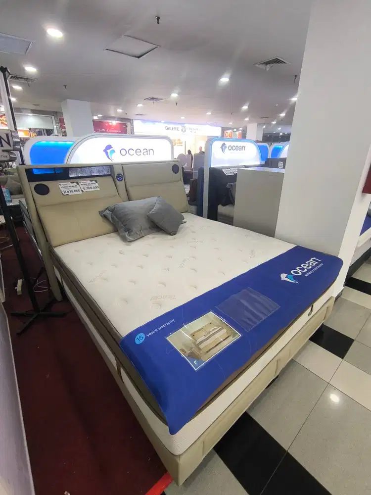 PROMO SPRINGBED KASUR OCEAN CICILAN TANPA DP DENGAN BUNGA 0% FLAT