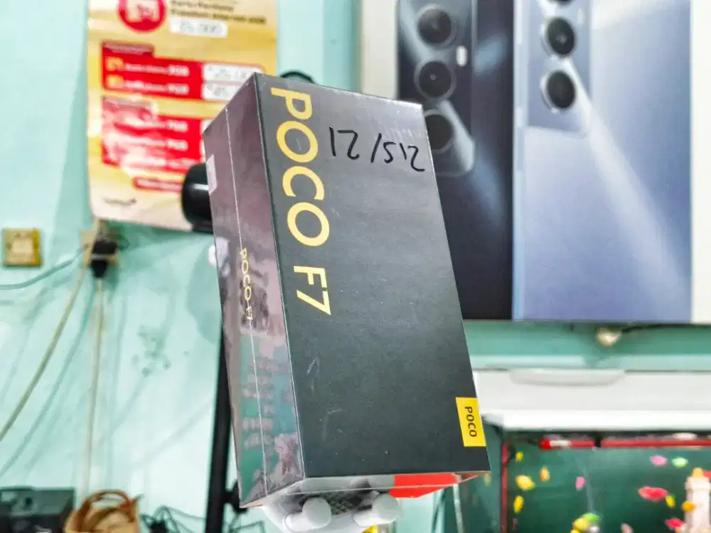 POCO F7 5G 12/512 NEW SEGEL PROMO TERMURAH