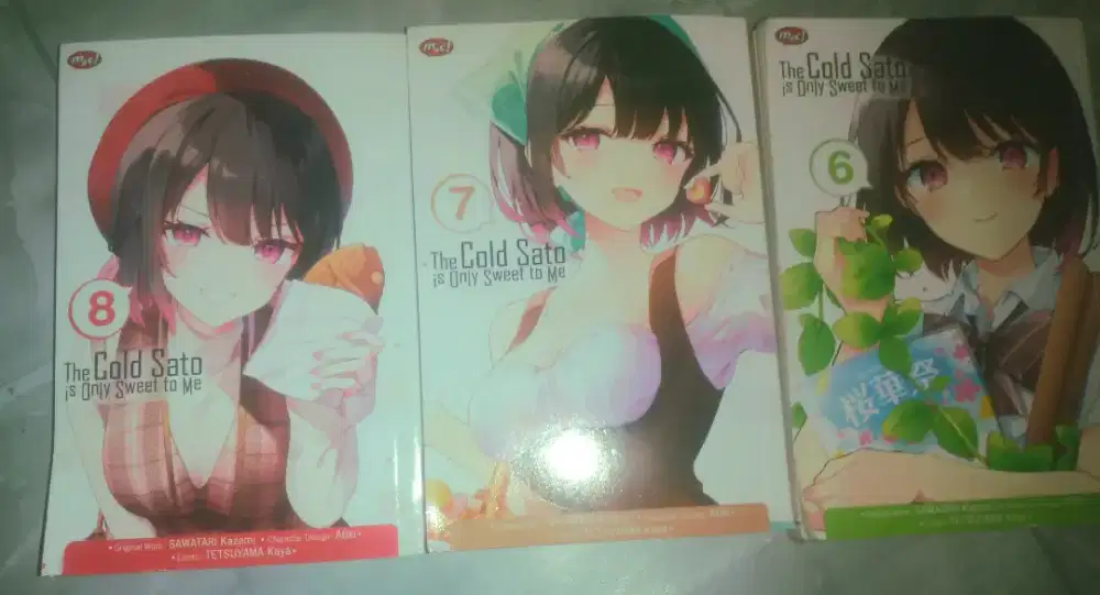 Komik bekas cold sato vol 6,7,8
