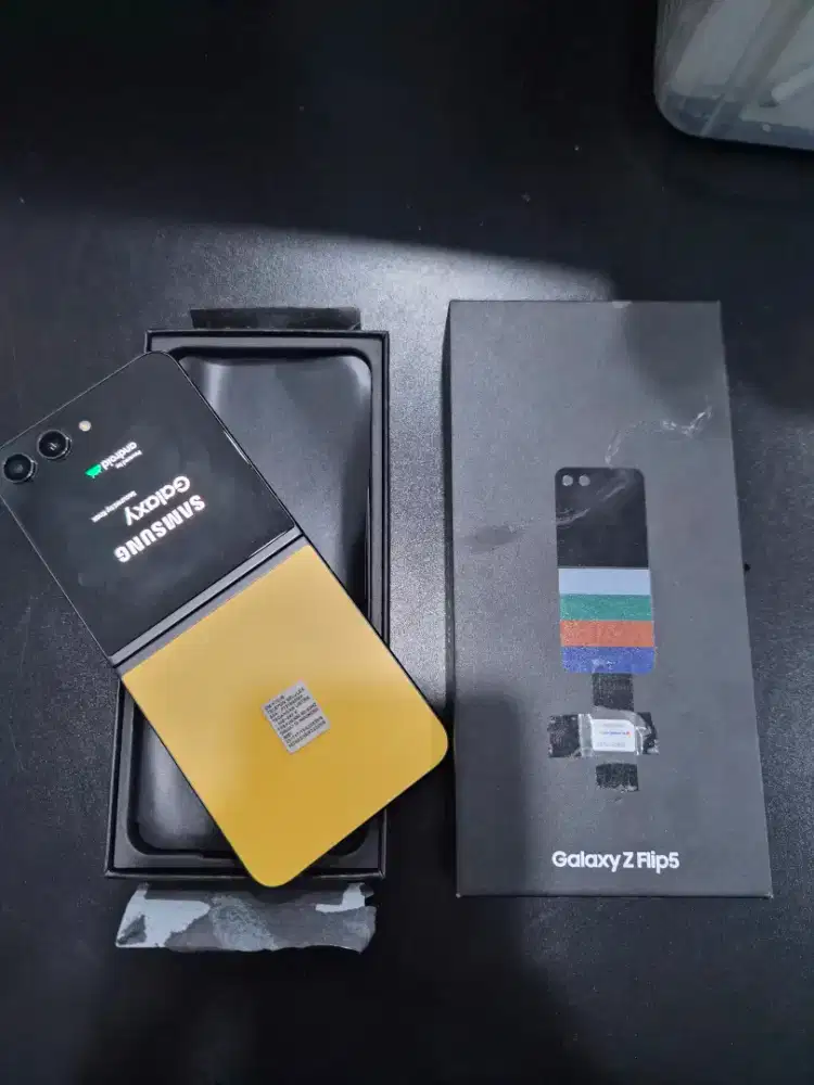 Jual Cepat Second Samsung Flip 5 512 Yellow