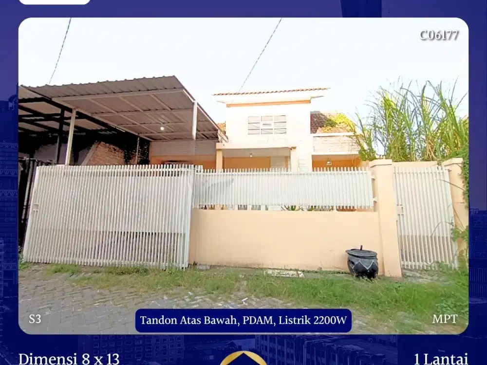 Rumah Murah Gununganyar Royal Paka dkt UPN Rungkut MERR Medokan Ayu
