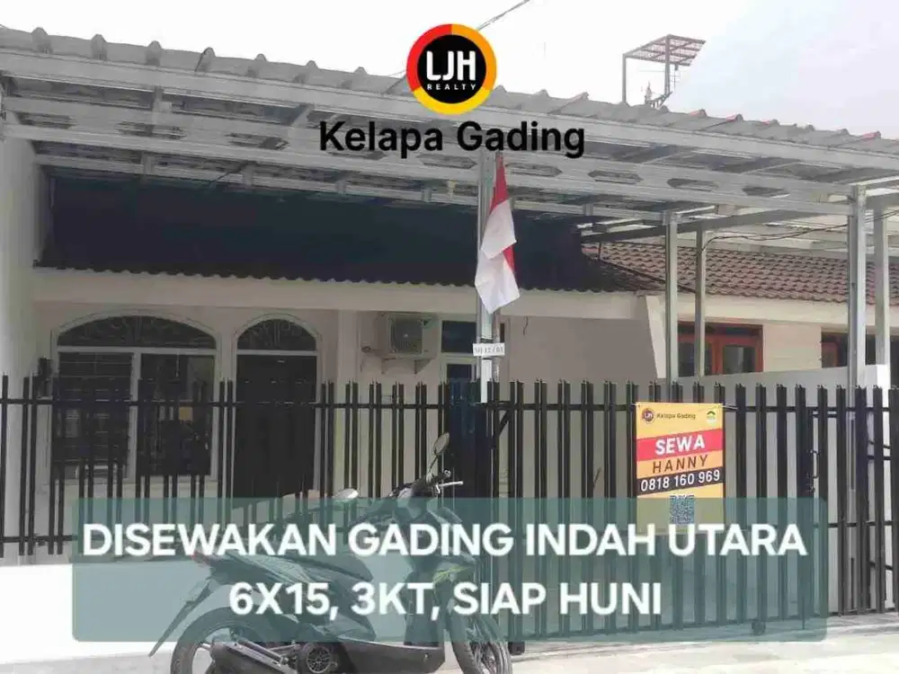 Rumah Harga Murah di Gading Indah Utara Kelapa Gading Jakarta Utara