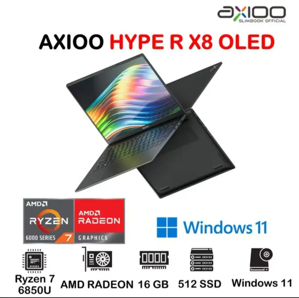 New Axioo Hype R X8 Oled