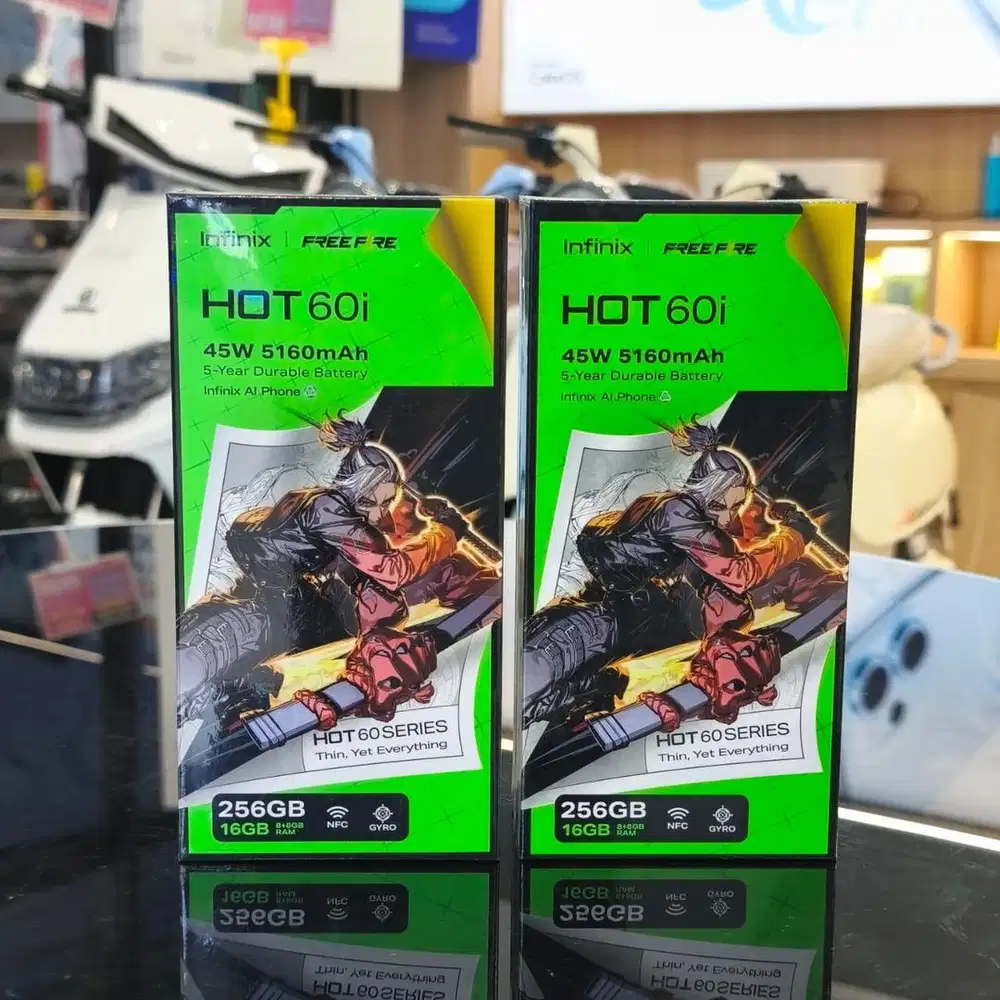 HP infinix hot 60i 256gb cuma 1jutaan bisa COD