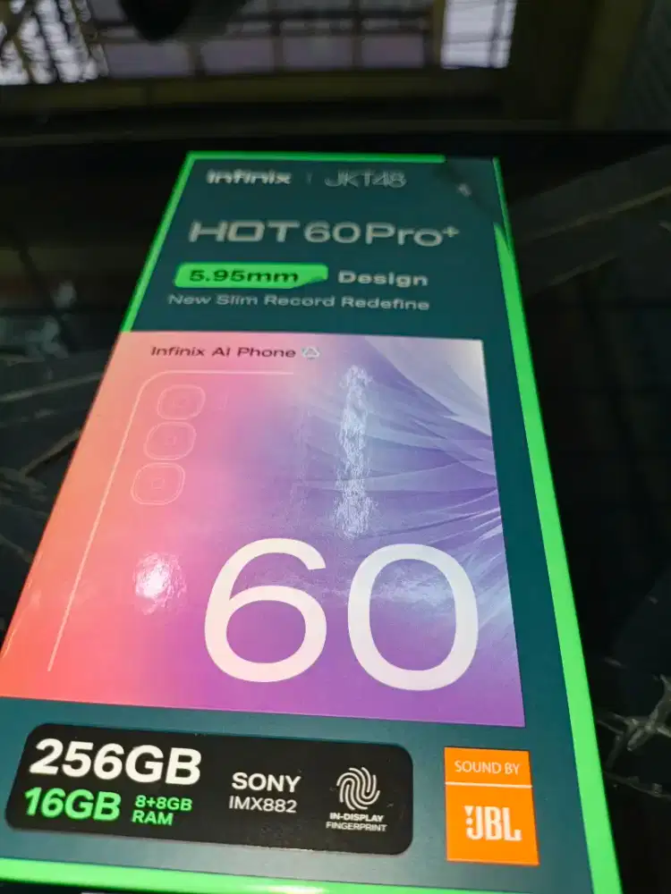 BU Infinix hot 60 pro+ 16/256