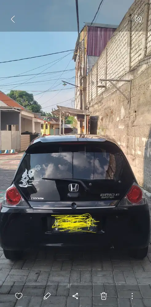 Honda Brio Satya 2015 Bensin