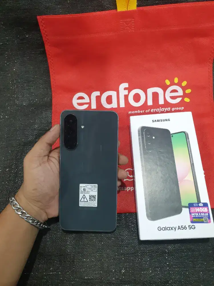DI JUAL SAMSUNG A56 5G NFC RAM 12/256 FULLSET