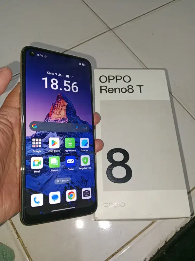 Hp Oppo Reno8 T 8/256,,Minus hbis ganti lcd