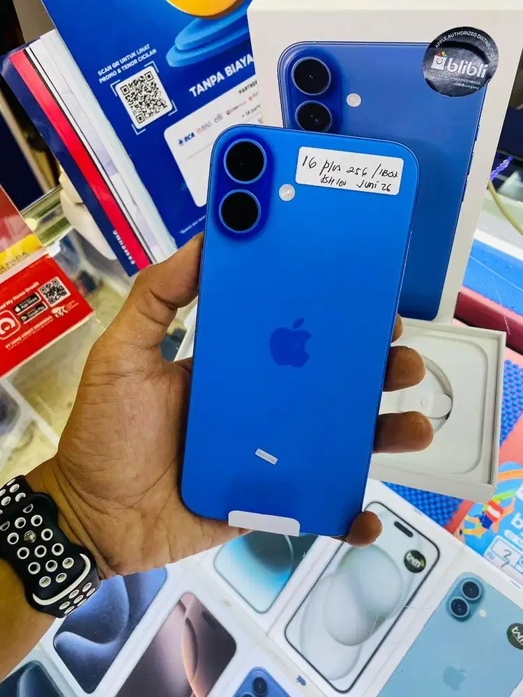 Iphone 16 plus 256gb garansi ibox